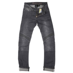 Дамски мото дънки  Sorelle Lady Stone Wash Grey