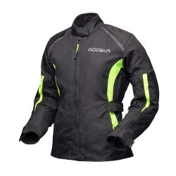 Дамско туристическо мото яке 4 сезона Modeka Luana Black/Yellow