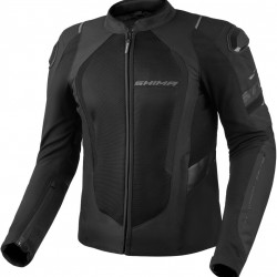 Спортно лятно мото яке SHIMA MESHPRO 2.0 MEN BLACK + Протектор за гръб